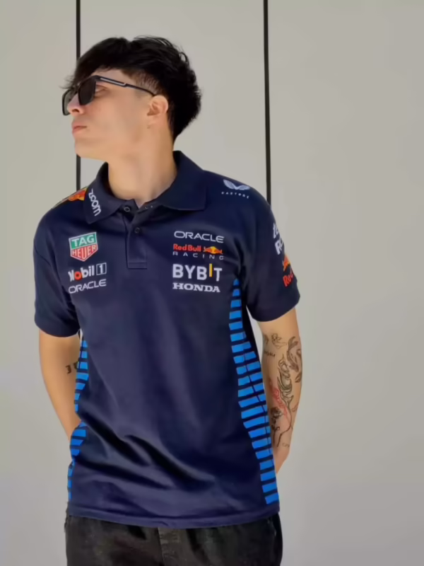 Who is the female staff at Red Bull Racing?