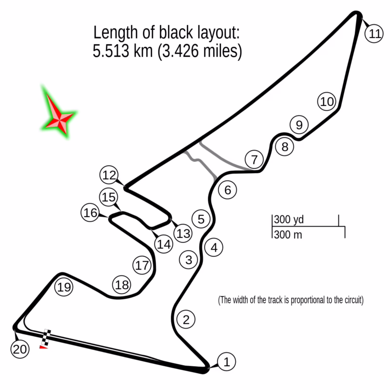 ¿Cuántos circuitos de Fórmula 1 hay en los Estados Unidos?