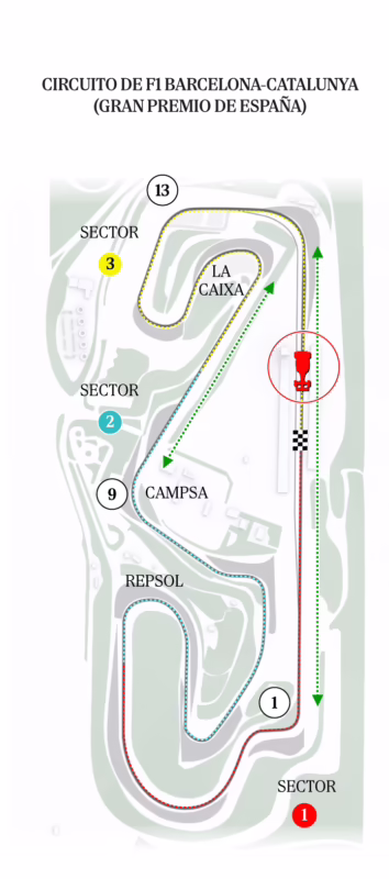 ¿Cuántas carreras de F1 hay en España?