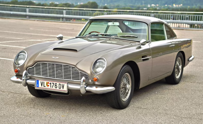 How much is a vintage Aston Martin DB5?