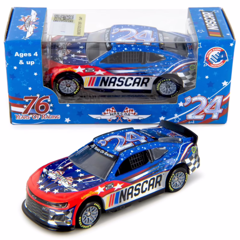 ¿A qué escala es NASCAR Diecast?