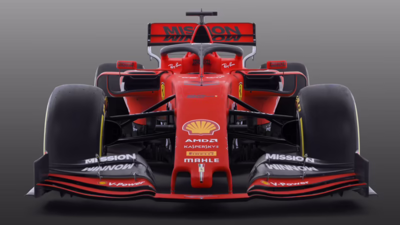 Why did Ferrari change the F1 car color?