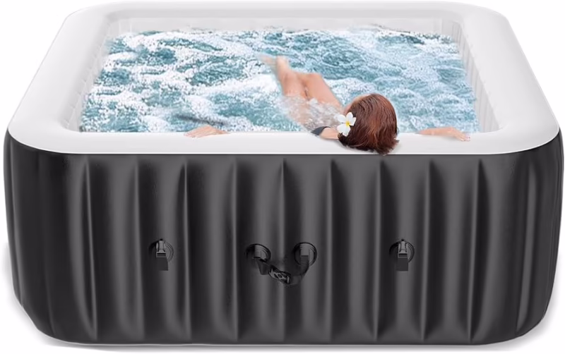¿Cómo mantener el agua de un jacuzzi inflable?