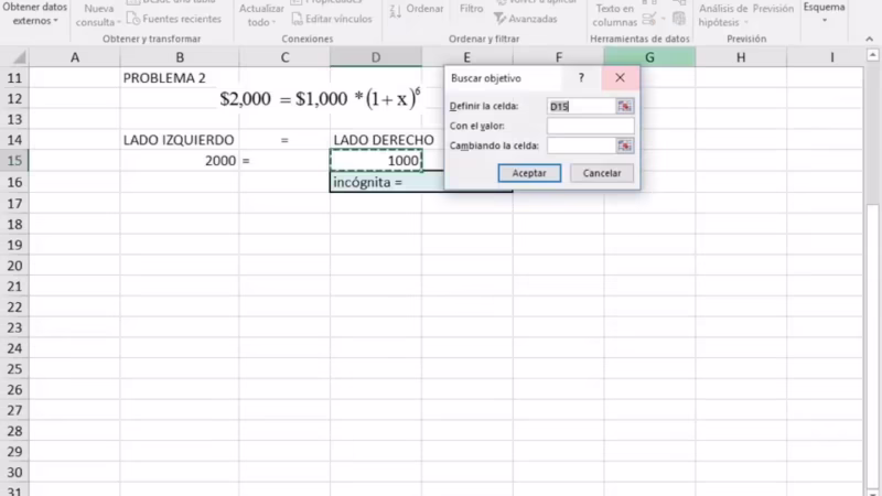 ¿Cómo solucionar fórmulas en Excel?