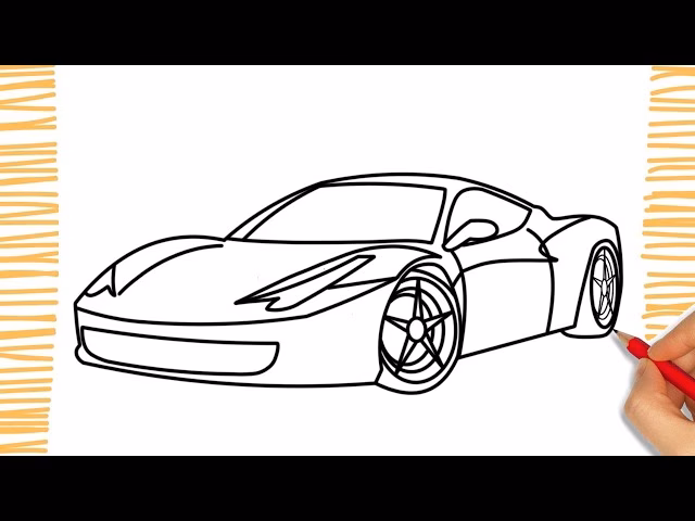 ¿Cómo dibujar un Lamborghini de forma sencilla?