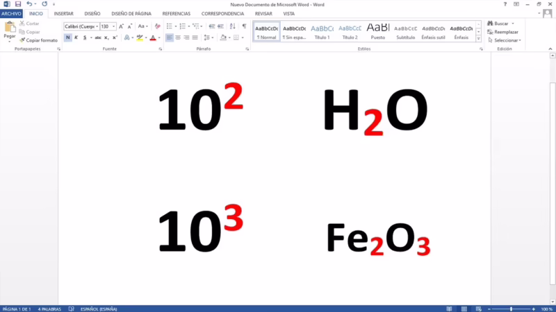 ¿Qué significa el subíndice 1?