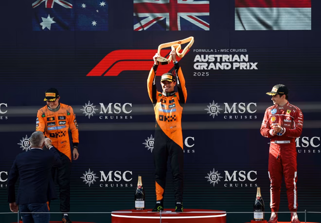 ¿Cómo terminó el GP de Austria hoy?