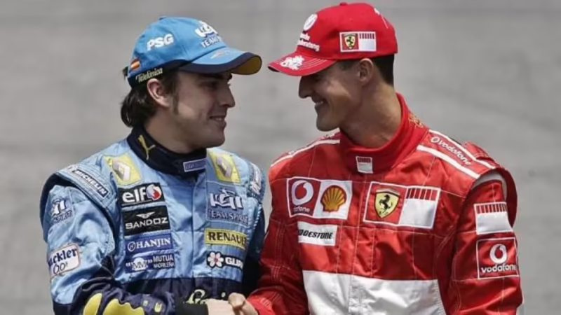 ¿Quién fue el coequipero de Michael Schumacher?