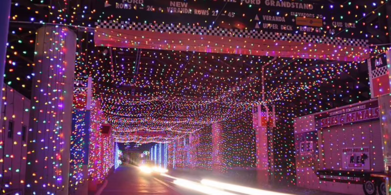 Does Charlotte Motor Speedway do Christmas lights?