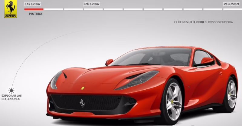 ¿Cuál es la velocidad máxima del Ferrari 812 Competizione?