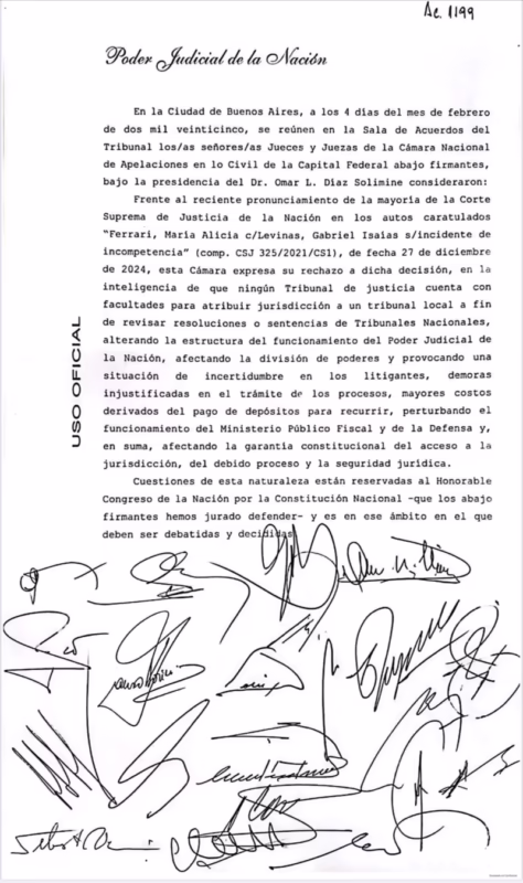 ¿Se puede apelar un fallo de la Corte Suprema?