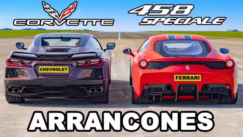 ¿Es Ferrari mejor que Corvette?