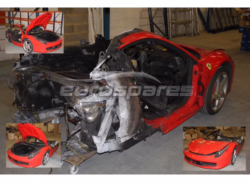 Does Ferrari rebuild crashed cars?