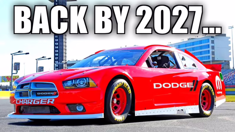 ¿Dodge regresará a NASCAR en 2026?