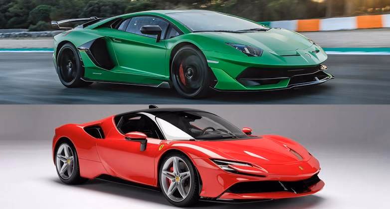 ¿Cuanto cuesta un Ferrari vs Lamborghini?