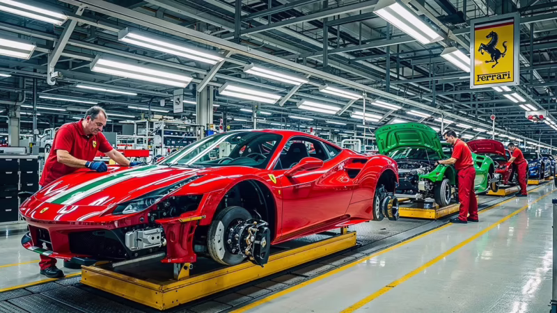 ¿Cuántos días se tarda en fabricar un coche?