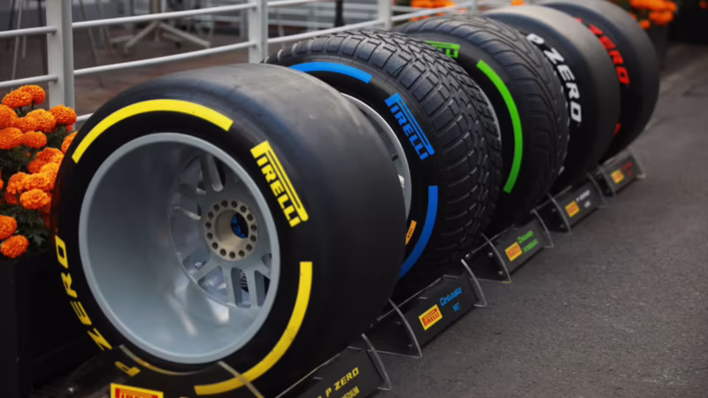 ¿Cuáles son los neumáticos de la F1?