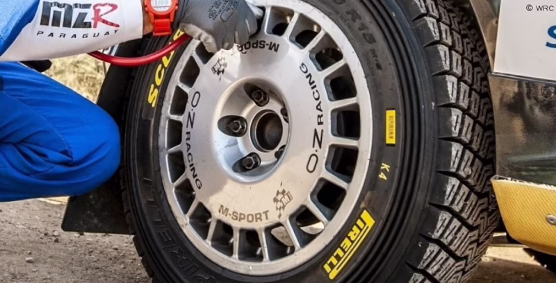 ¿Qué neumáticos utiliza el WRC?
