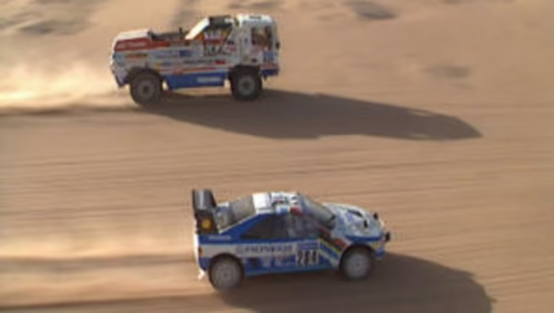 What is the most powerful truck in the Dakar?
