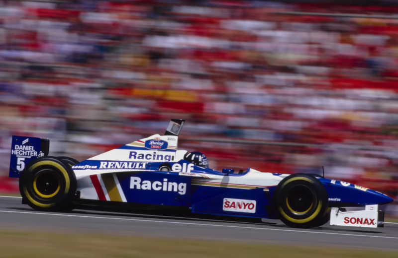 Who did Damon Hill drive for in F1?
