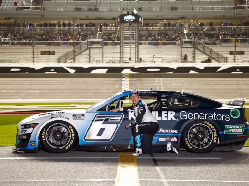 Has Brad Keselowski won at Daytona?