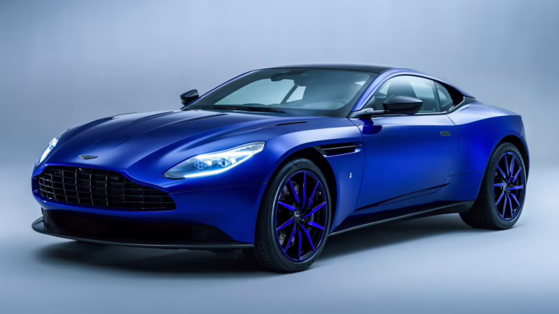 ¿Cuál es el código de color del Aston Martin Ion Blue?