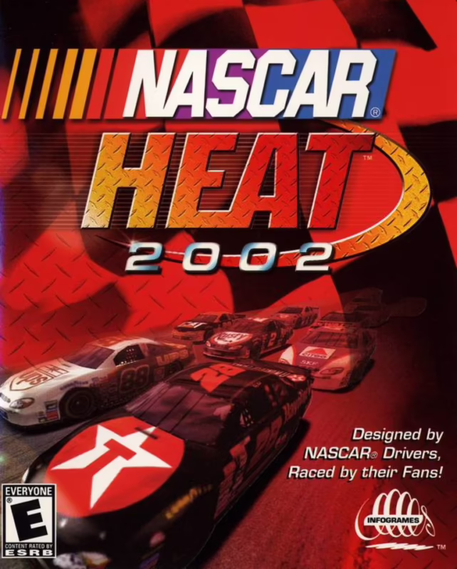¿Está Dale Earnhardt en NASCAR Heat 2002?