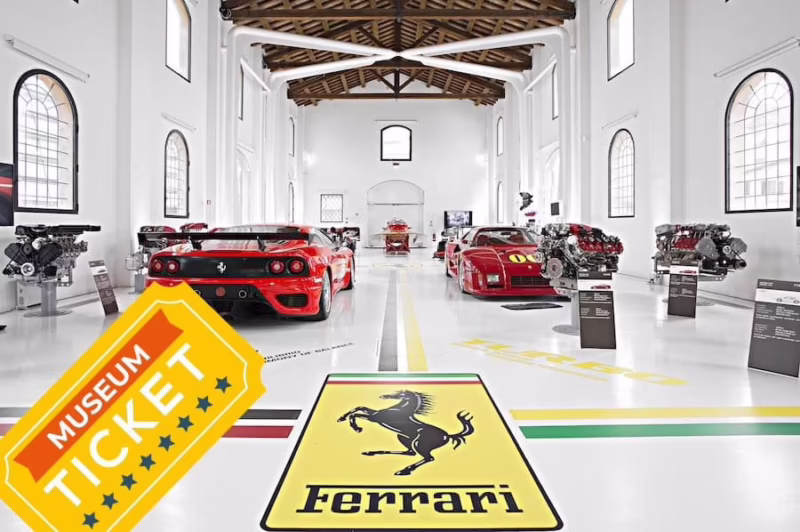 ¿Cuál es la distancia entre Bolonia y el Museo Ferrari?