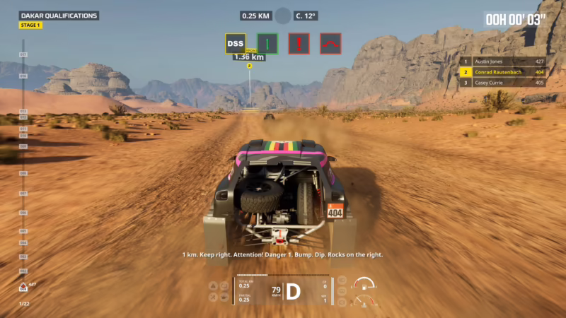Is Dakar Desert Rally open world?