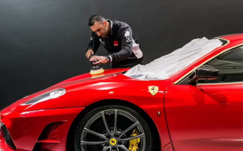 How to detail a Ferrari?