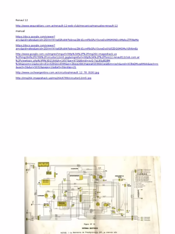 ¿Porque levanta temperatura el Renault 12?