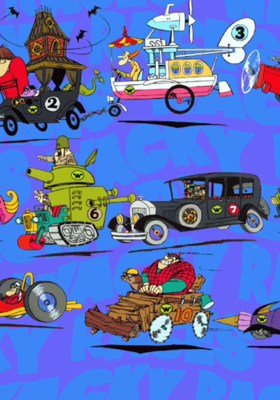 ¿Cómo se llamaban los corredores de los autos locos?