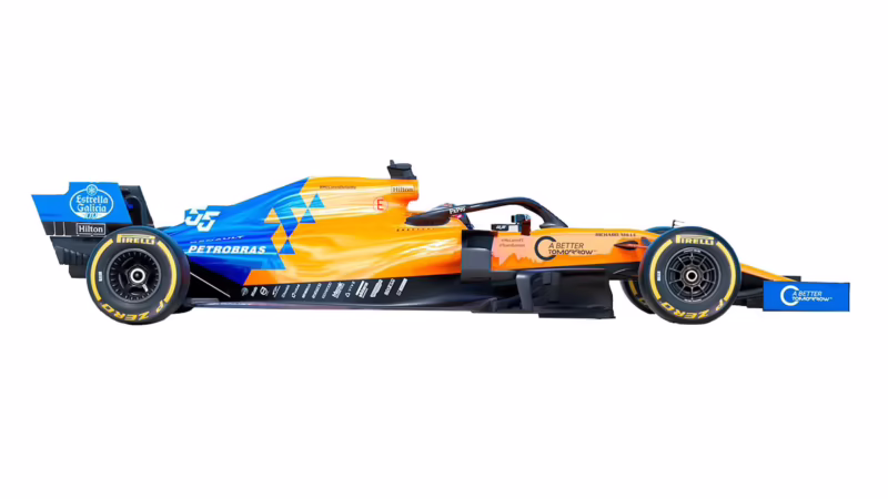 ¿Cómo se llama el modelo de McLaren F1?