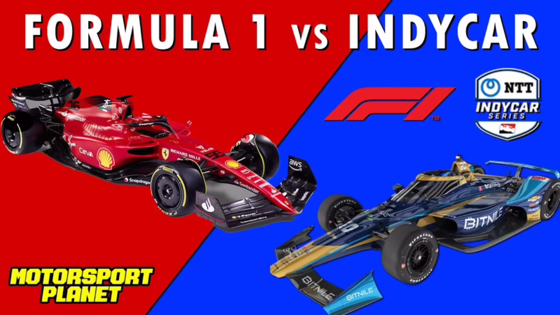 ¿Son la Indy 500 y la F1 lo mismo?