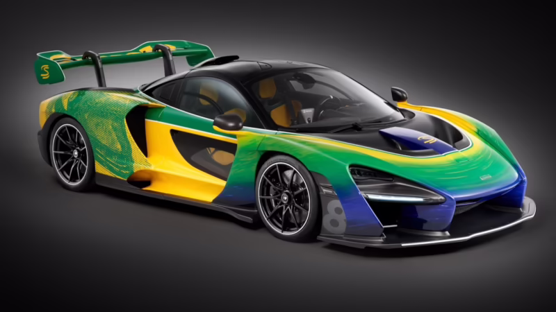 ¿Quién creó el McLaren Senna?