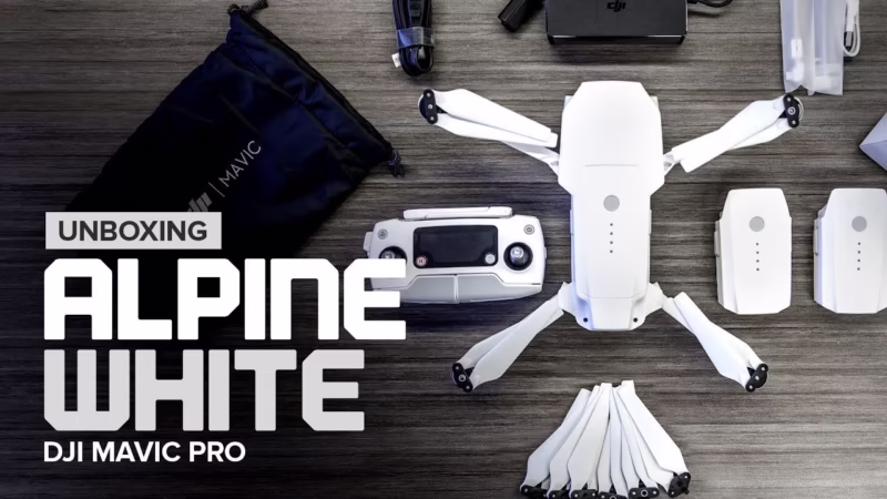 How much is the Mavic Pro Alpine White?