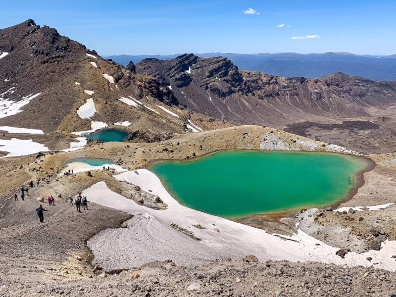 ¿Cuánto tiempo se tarda en hacer el cruce de Tongariro?