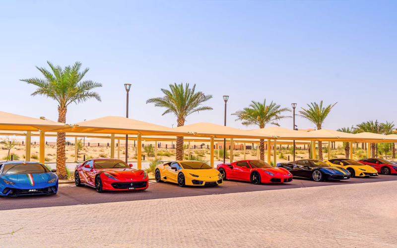 Is it common to see supercars in Dubai?