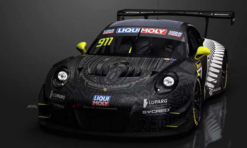 Who does Earl Bamber drive for?