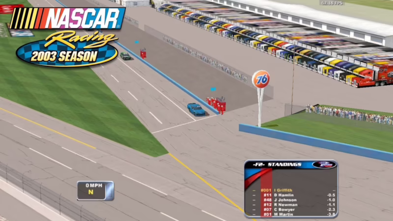 What is the field of view in NR2003?