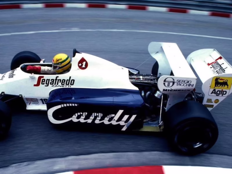 ¿Cuál fue el primer equipo de Ayrton Senna en la Fórmula 1?