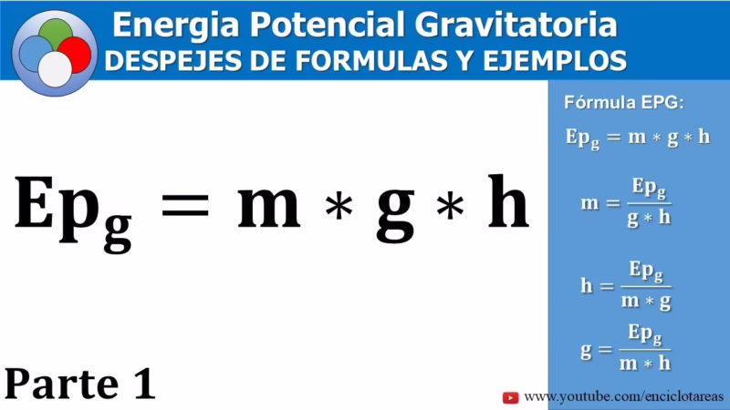 ¿Cuál es la fórmula de la energía potencial eléctrica?