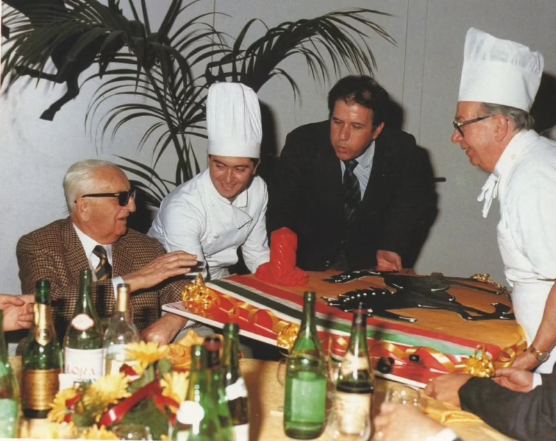 What is the history of Ferrari restaurants?