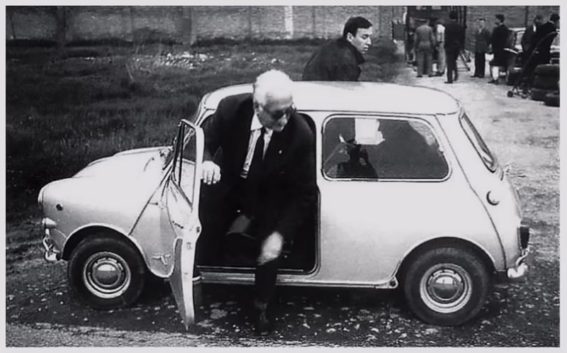 Did Enzo Ferrari drive a Mini?