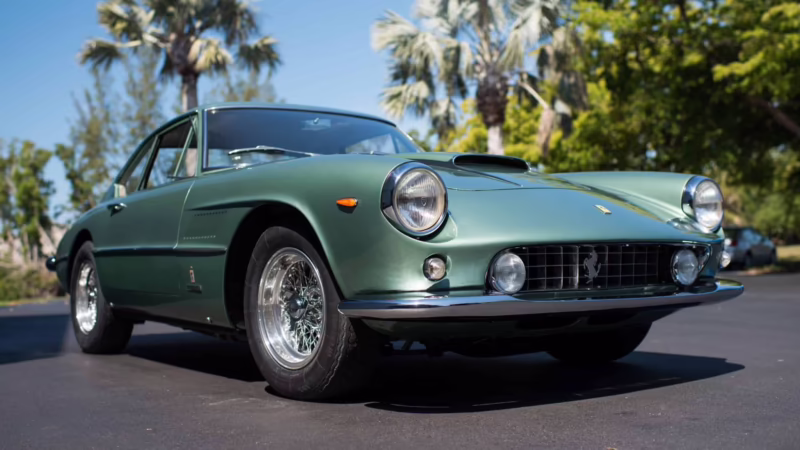 What car does Enzo Ferrari drive?