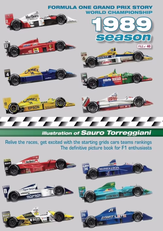 ¿Cuántos equipos de F1 había en 1989?