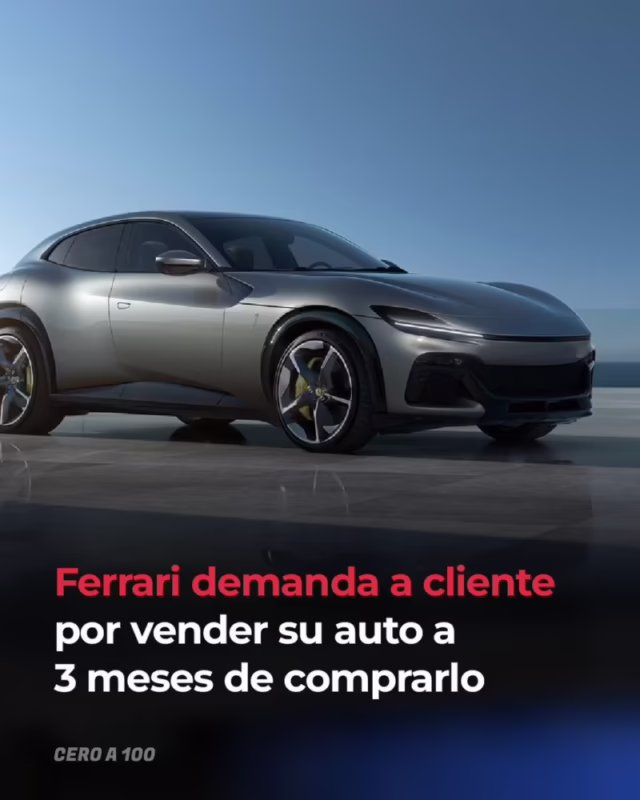 ¿Qué famosos han sido vetados por Ferrari?