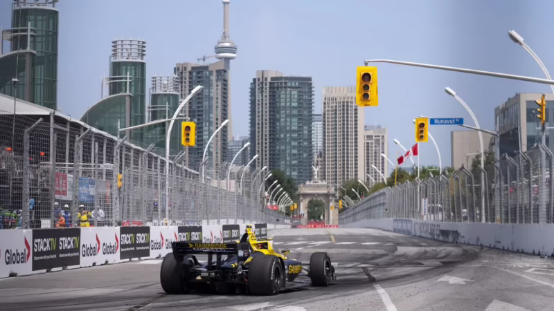 Who won the Toronto Indy today?