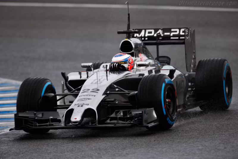 What was the Mercedes F1 car in 2014?