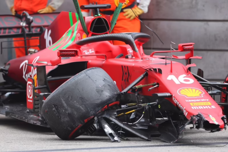 ¿Qué le pasó a Charles Leclerc en Miami?